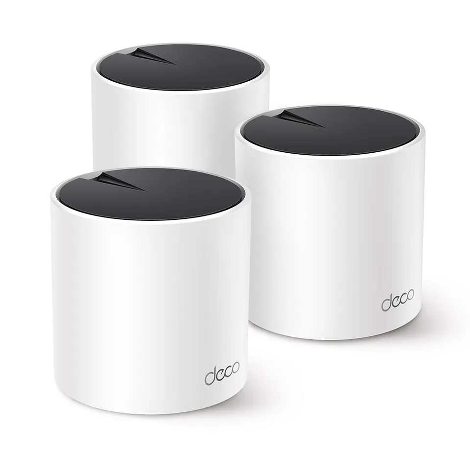 TP-Link Deco X55 mesh WiFi 6 system, the three-pack