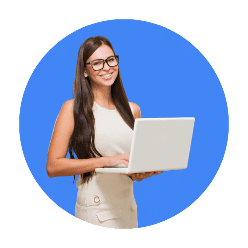 SECURE A COM CONTACT US PAGE IMAGE OF WOMAN ON LAPTOP SYDNEY